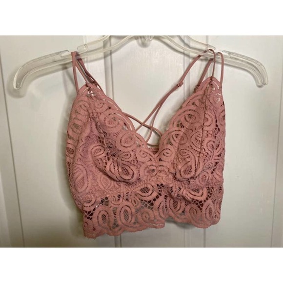 Victoria's Secret Other - Victoria's Secret Pink Bralette Medium Rose